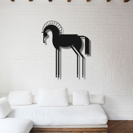 Horse Metal Wall Art Decor