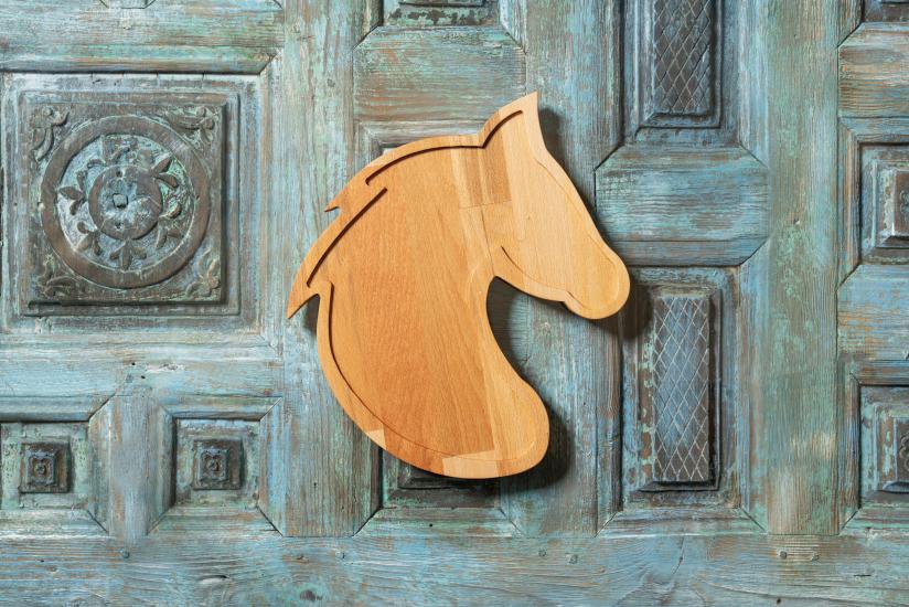  Horse Designed Breakfast and Snack Plate